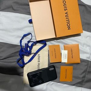 Louis Vuitton IPhone XS case